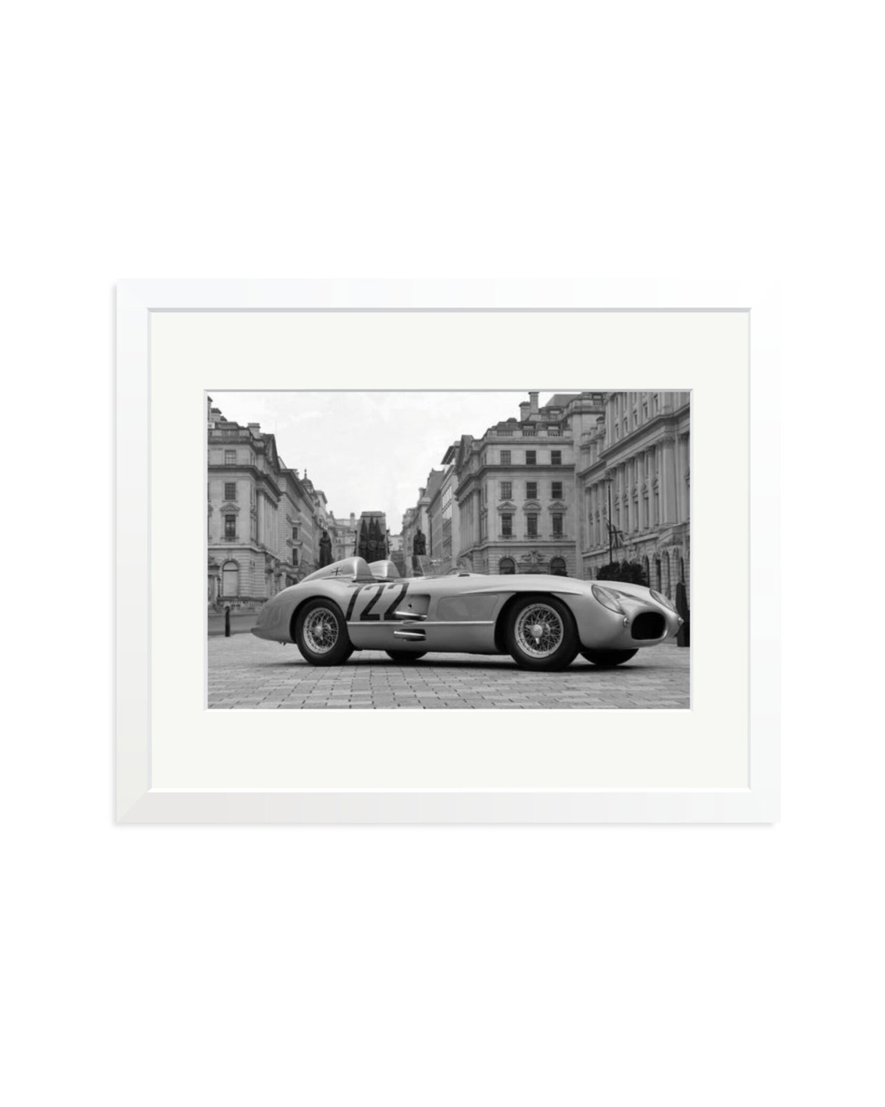 Stirling Moss Mercedes-Benz White / Medium