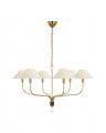 Griffin Tail Chandelier Antique Brass XL