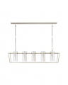 Presidio Large Linear Lantern Polished Nickel