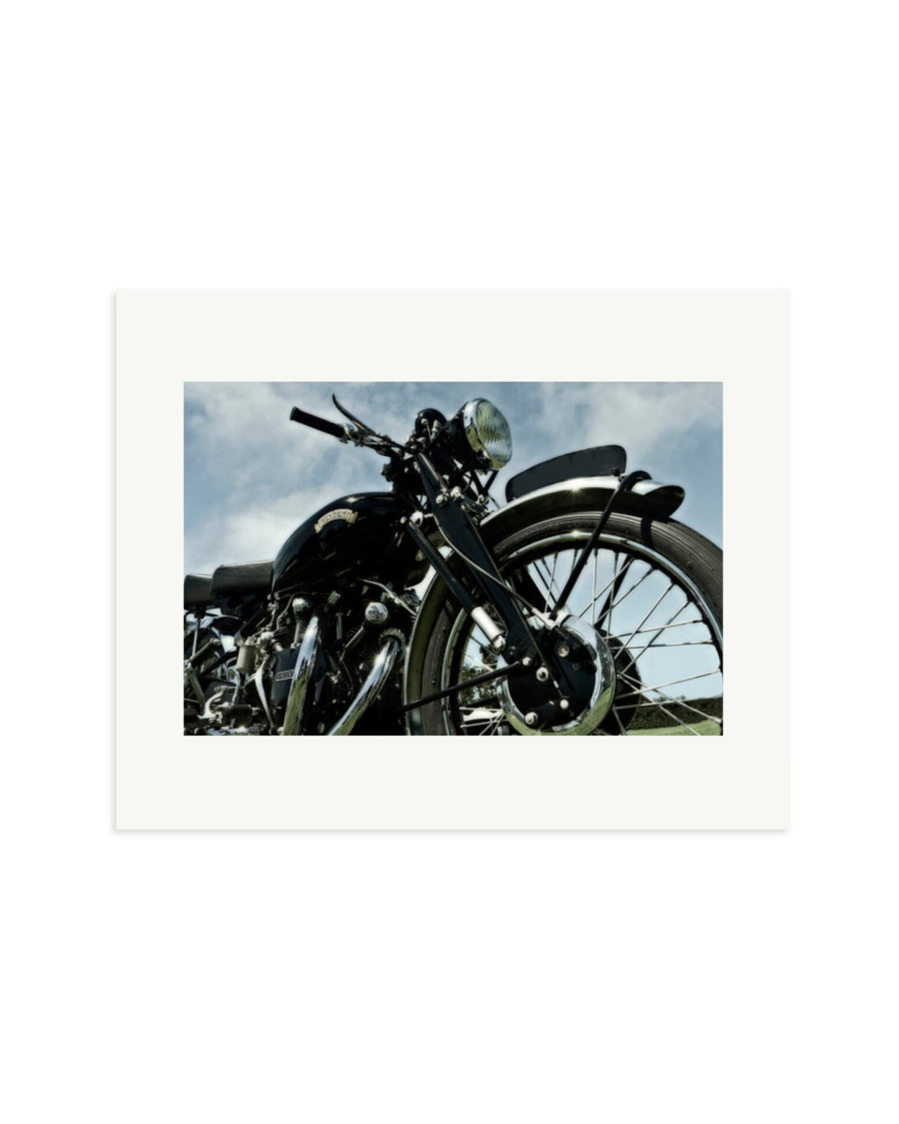 Vincent Black Shadow Print Only / Medium