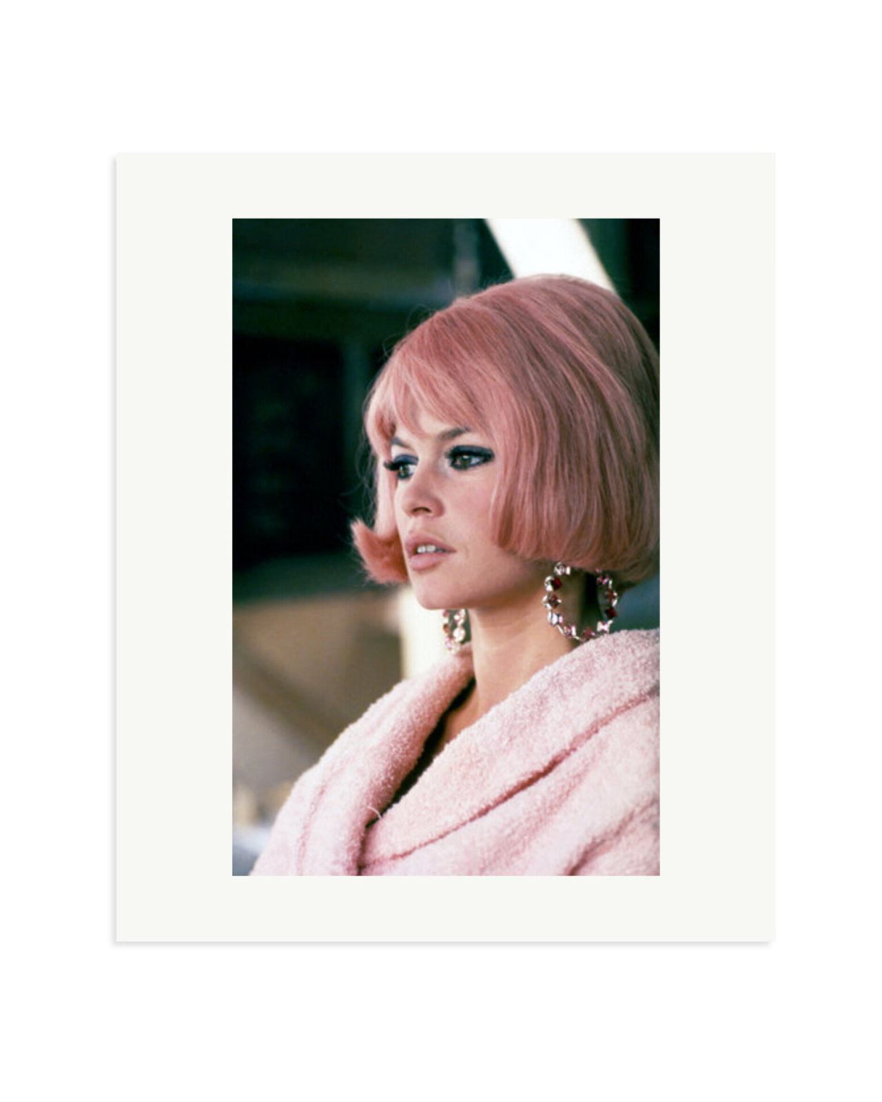 Pink Bardot Print Only / Large