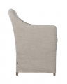Avignon Dining Chair Sophie linen (long) Pearl Grey