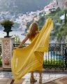 Capri-rantakylpypyyhe yellow