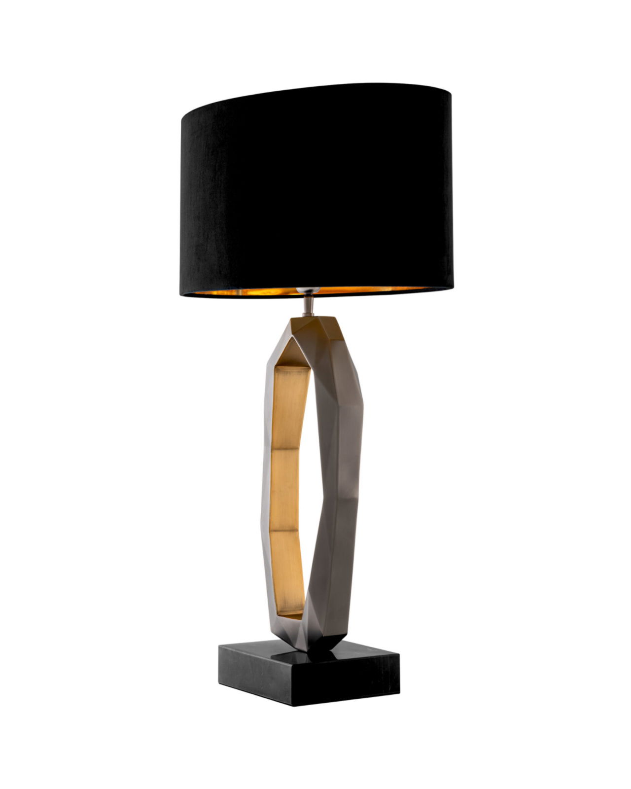 Santos Table Lamp Gunmetal