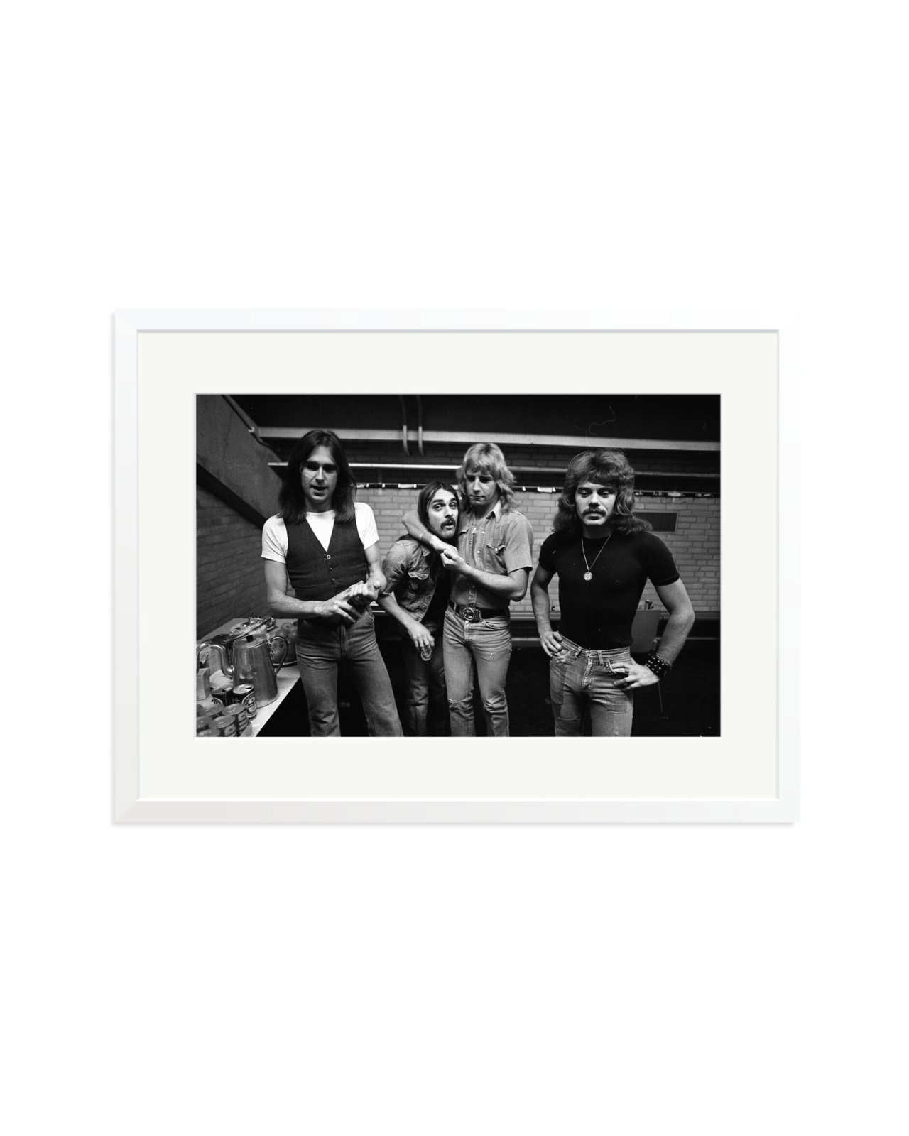 Status Quo Backstage in Amsterdam White / XL