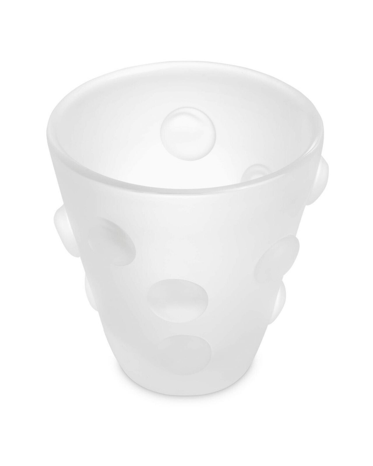 Evander vaas mat wit