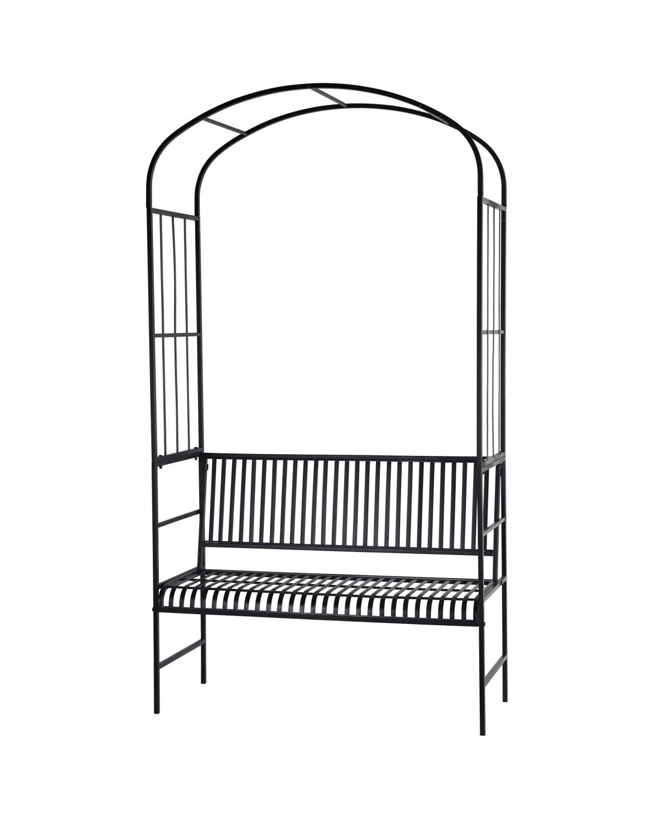 Toscana sofa with arch black