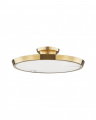 Draper Wall Sconce Aged Brass
