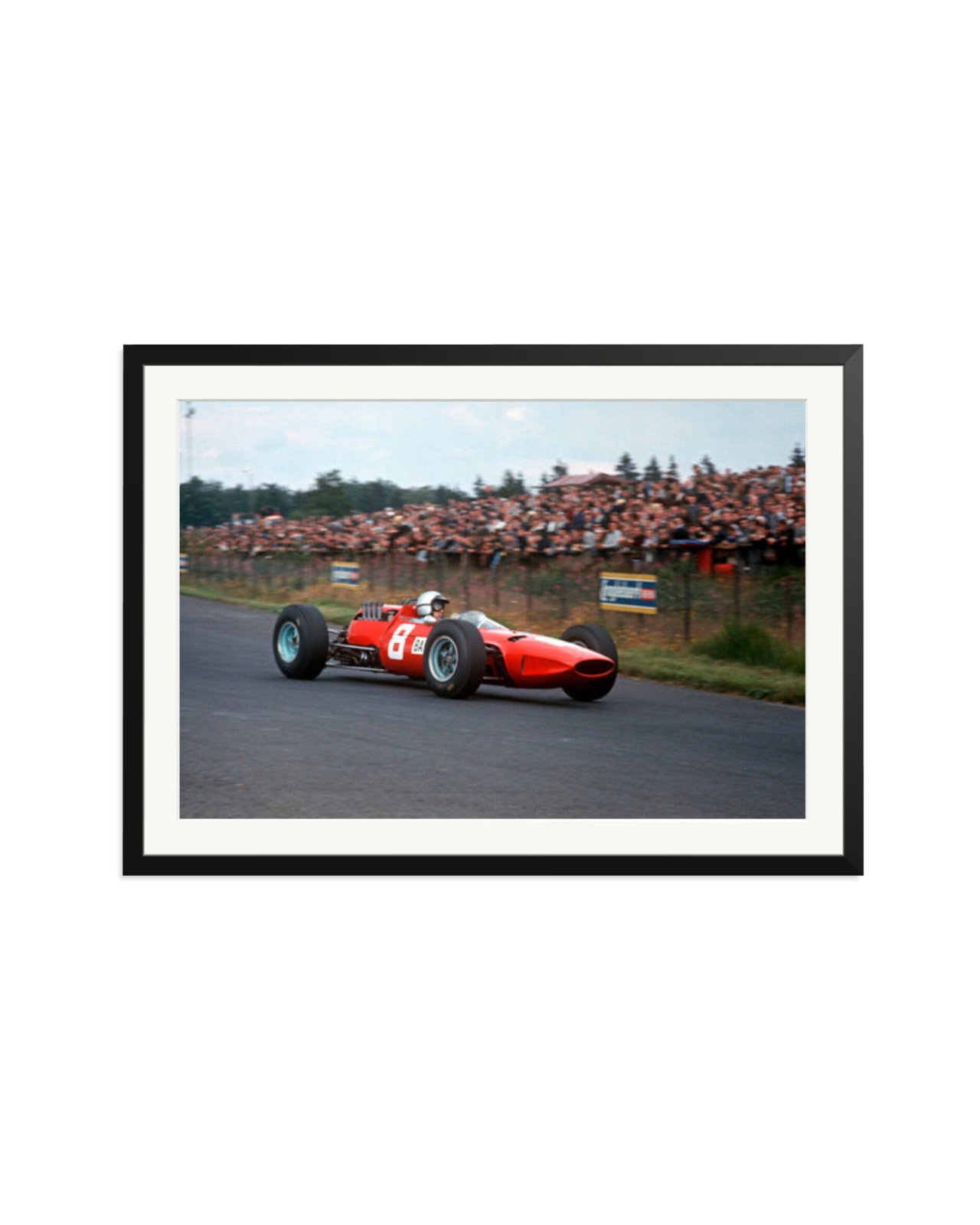 Lorenzo Bandini in Ferrari 156 Black / XXL
