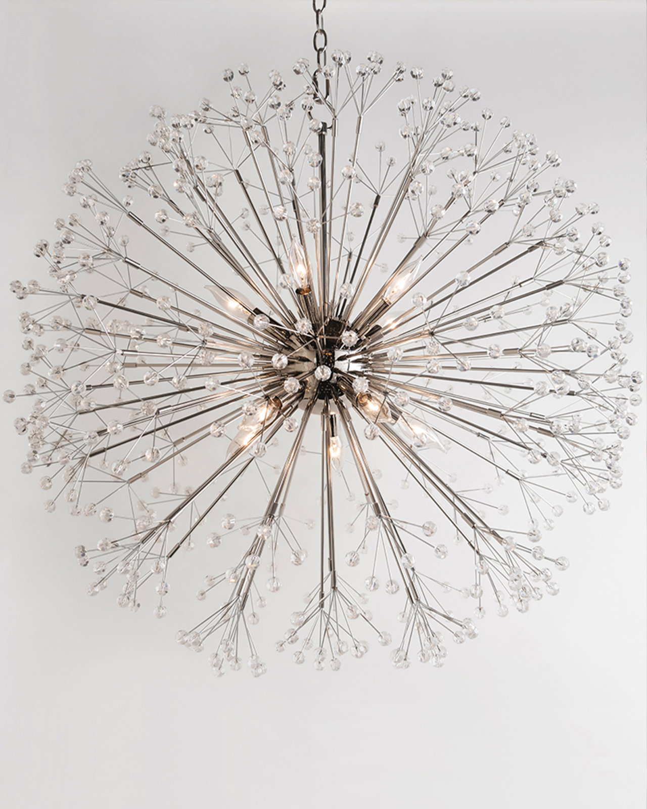 Dunkirk Chandelier Polished Nickel