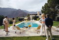 Poolside tete a tete
