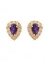 Bianca korvakorut amethyst