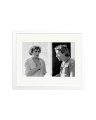 Gerard Depardieu and Serge Gainsbourg White / Medium