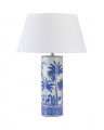 Margon Table Lamp Blue/White