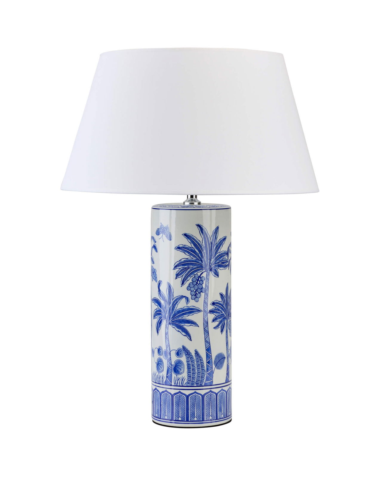 Margon Table Lamp Blue/White