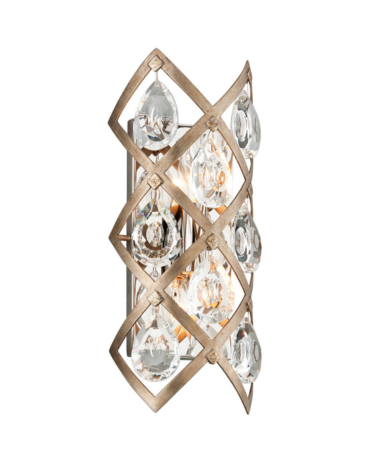 Tiara vägglampa silver