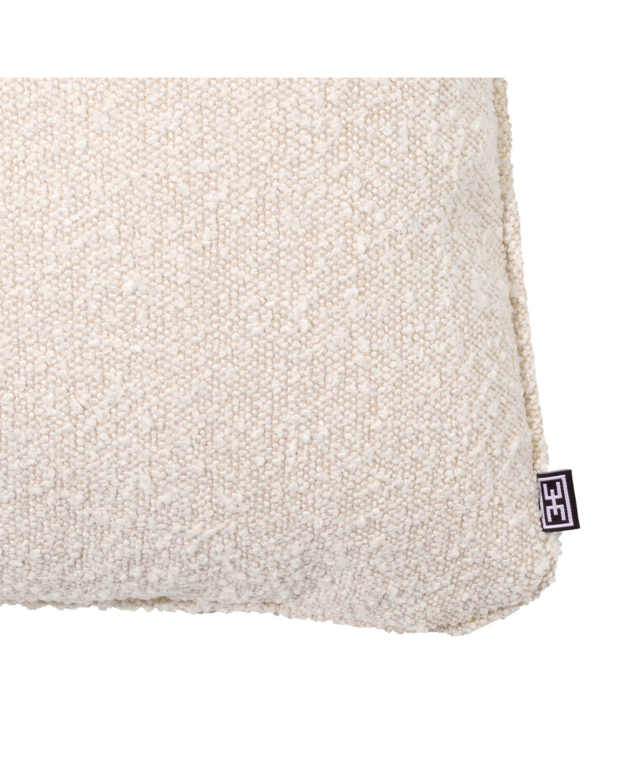 Bouclé Cushion Cream S