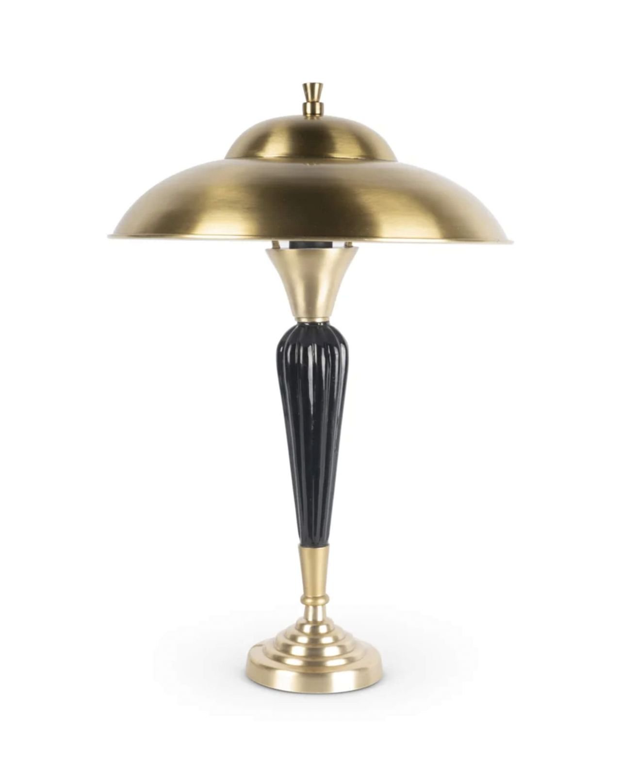 Miami Mushroom desk lamp black / gold