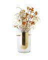 Alba vase brass cylinder