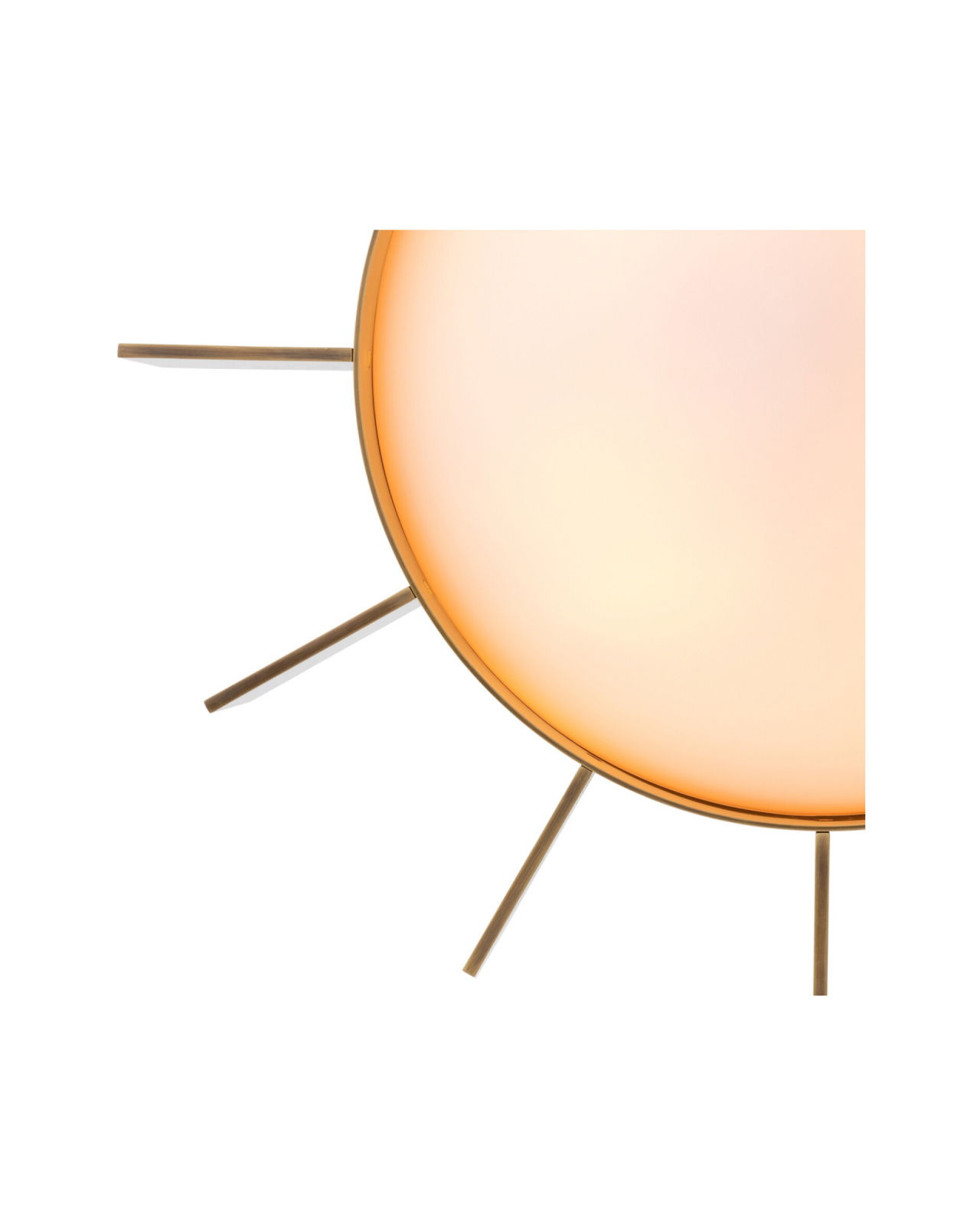 Mario taklampa antik mässing