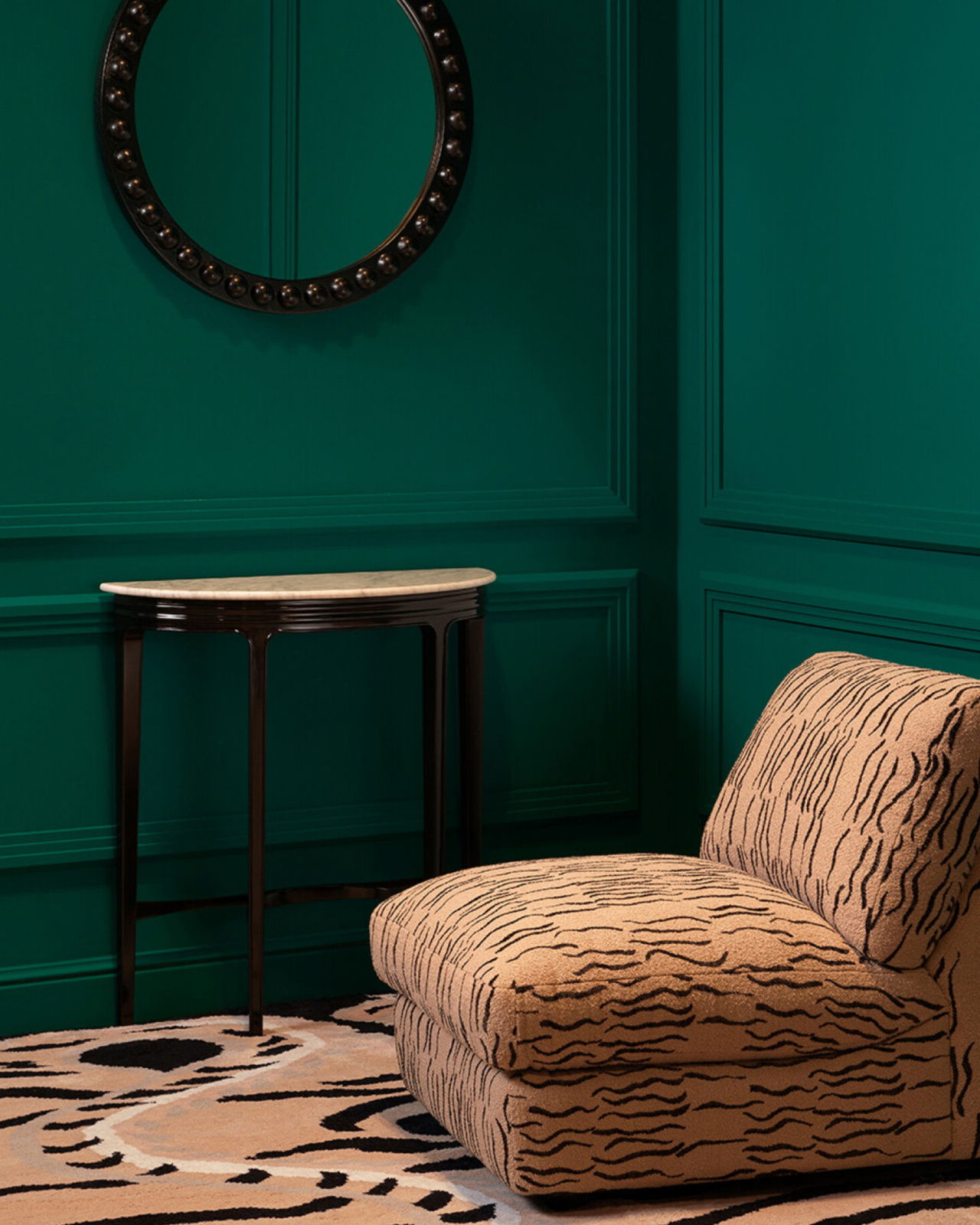 Rochefort consoletafel zwart