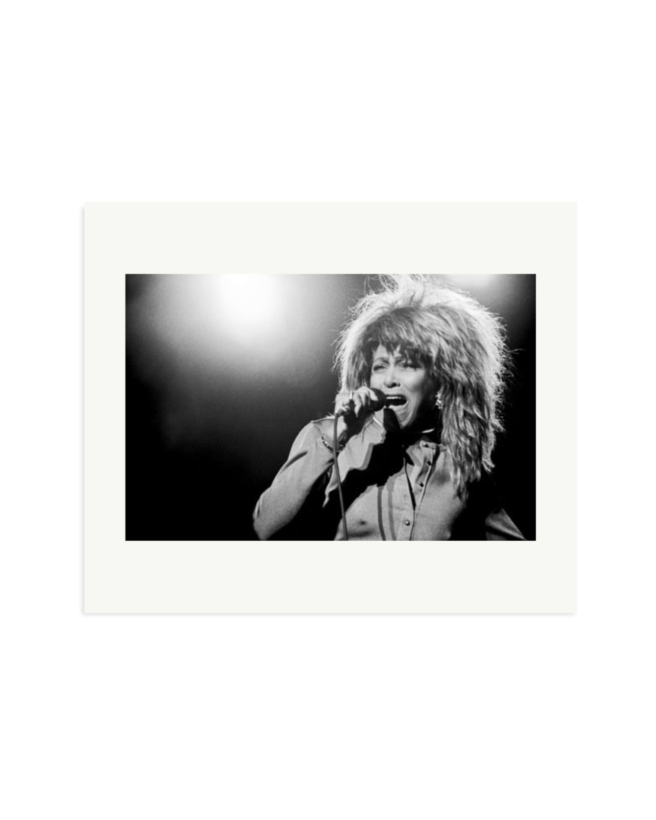 Tina Turner on stage in 1987 Print Only / Large