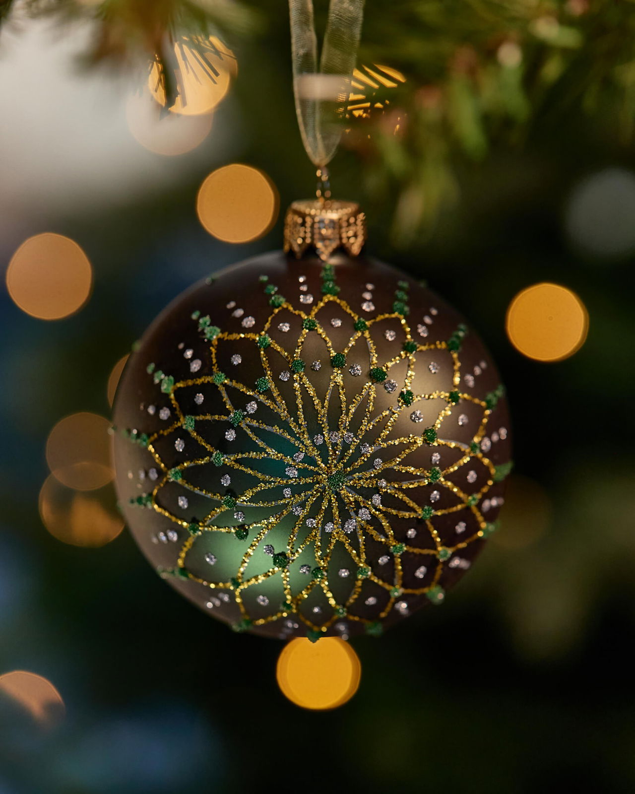 Lester julkula grön 8cm