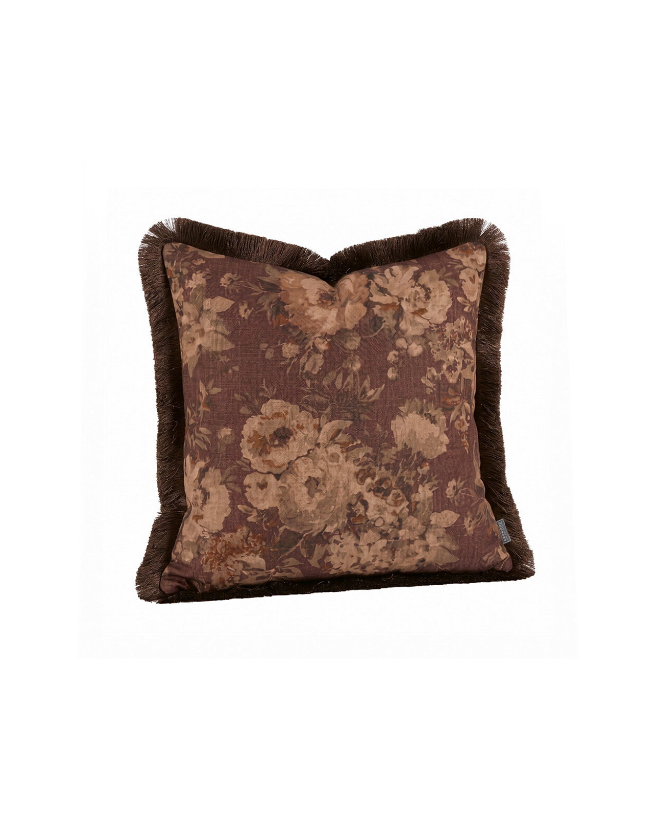 Rosehill fringed cushion cover