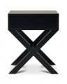 Ashley sidebord modern black