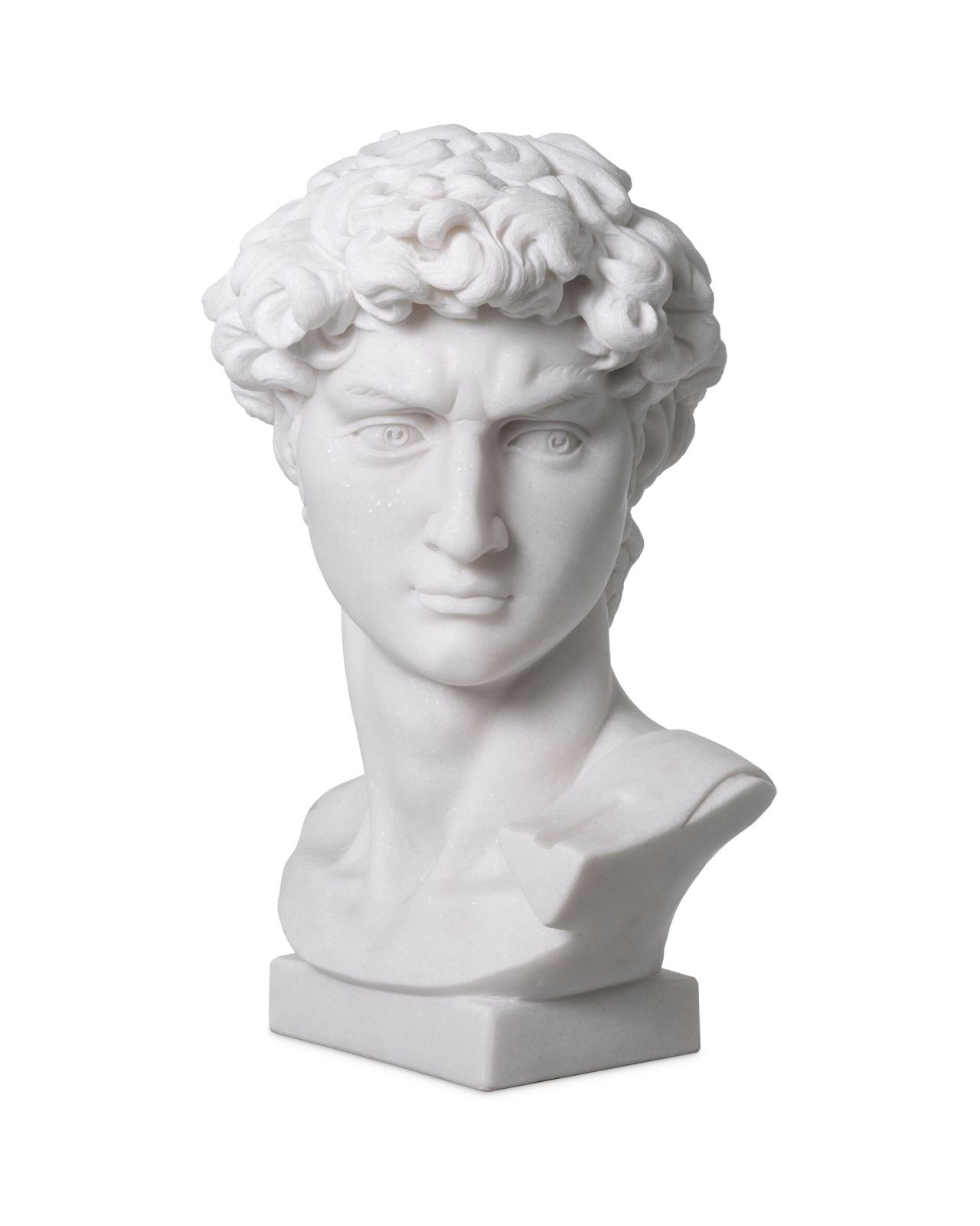 David Decoration White Marble
