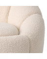 Inger snurrfåtölj bouclé cream
