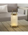 Tawa Accent Rechargeable Table Lamp Brass