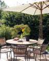 Ibiza Parasol Off-white 3x3