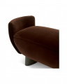 Stirling Bench Sonoma Brown Velvet