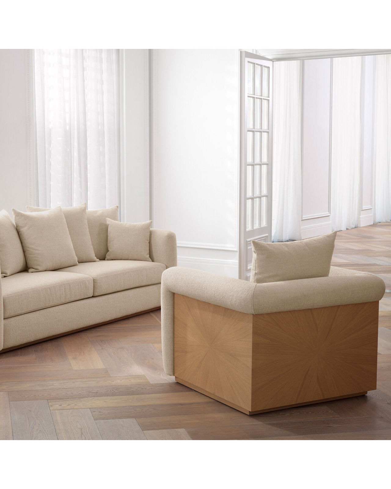 Amadeo lenestol Renato ecru