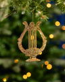 Cantrelle Lyre Ornament Gold