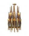 Sky Chandelier Antique Brass