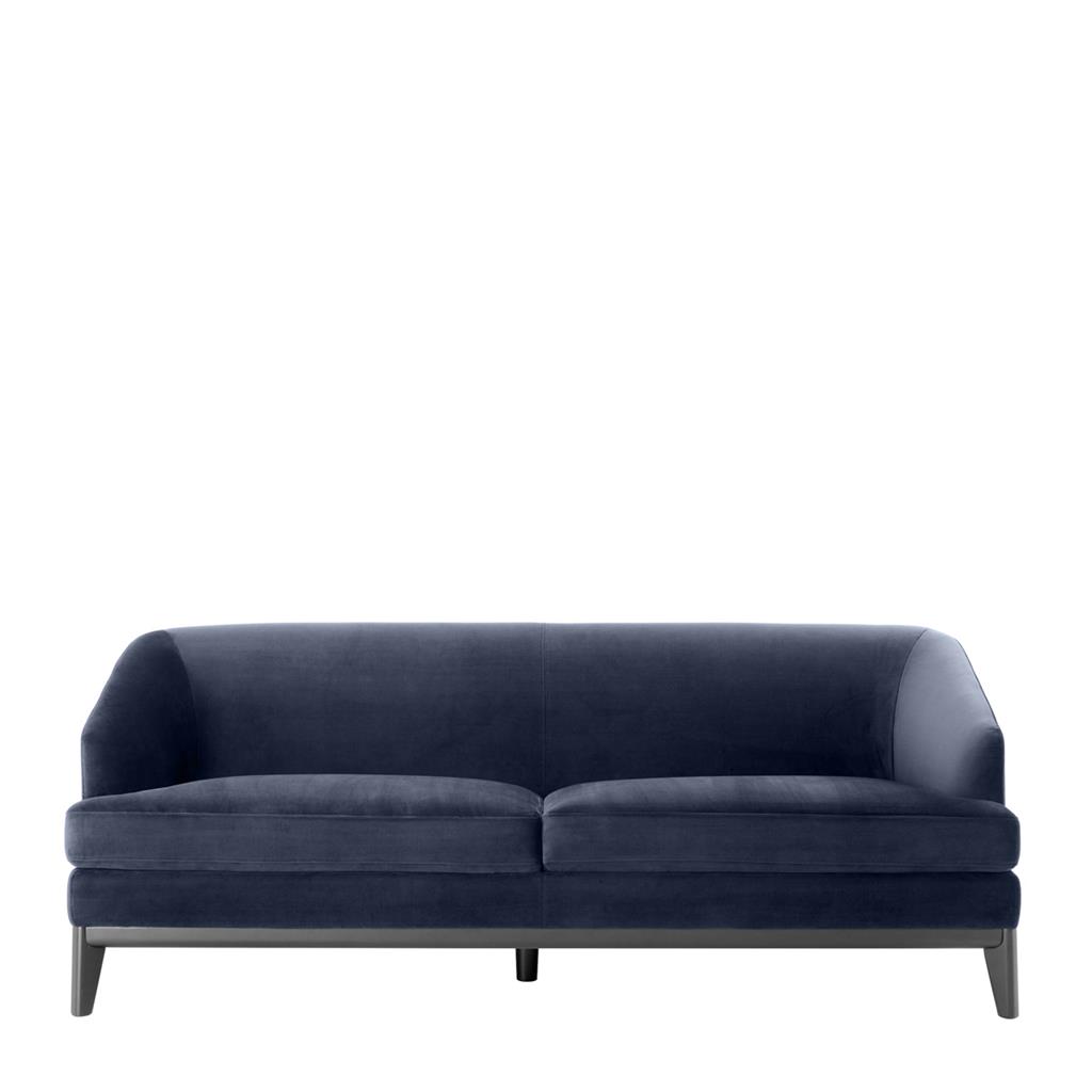 Sofa Monterey Savona midnight blue velvet