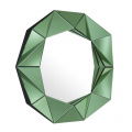 Del Ray spegel tredimensionell grön OUTLET