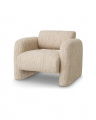 Vesper fauteuil bouclé Sonata Cream