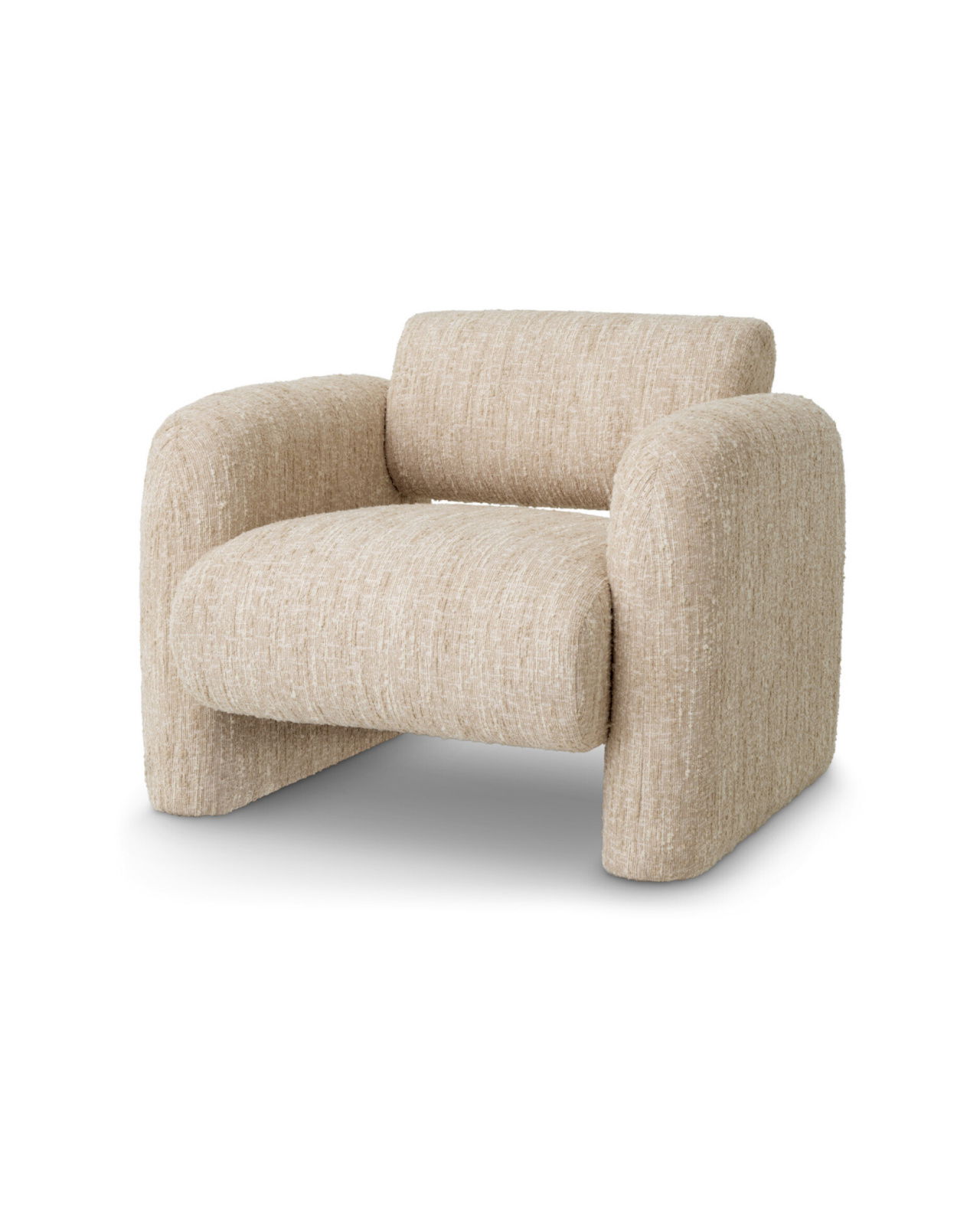 Vesper fauteuil bouclé Sonata Cream