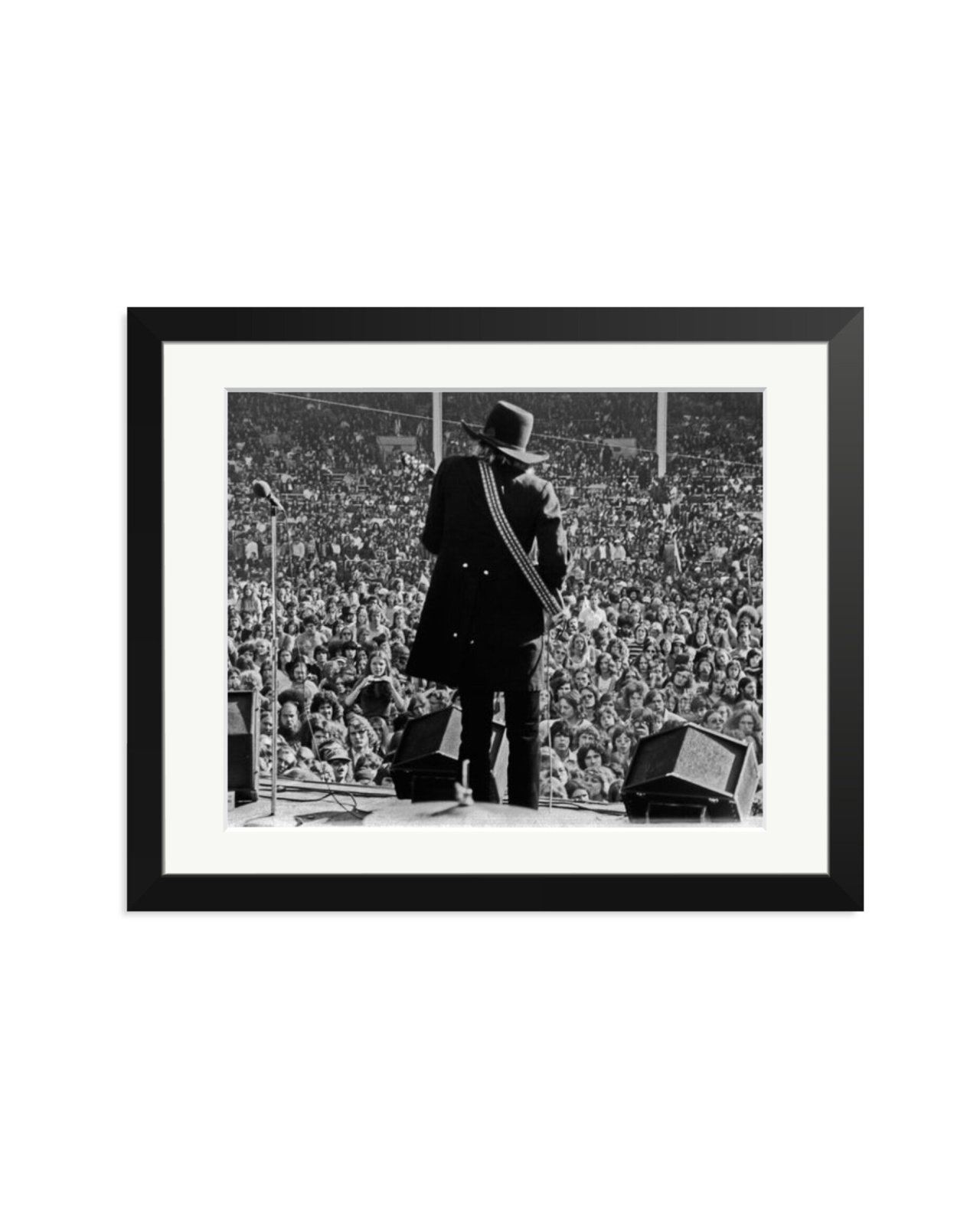 Joe Walsh at Cleveland Stadium Black / Medium