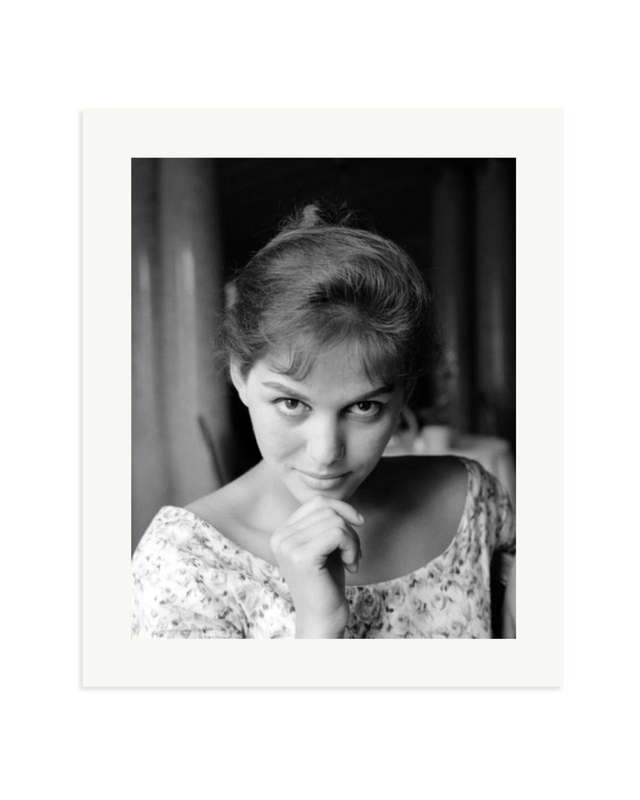 Claudia Cardinale in 1958 Print Only / Large