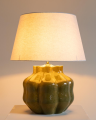Fleury green table lamp