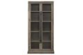 Narbonne Glass Cabinet Pebbles Grey