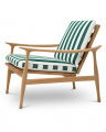 Manzo Florent Green Armchair