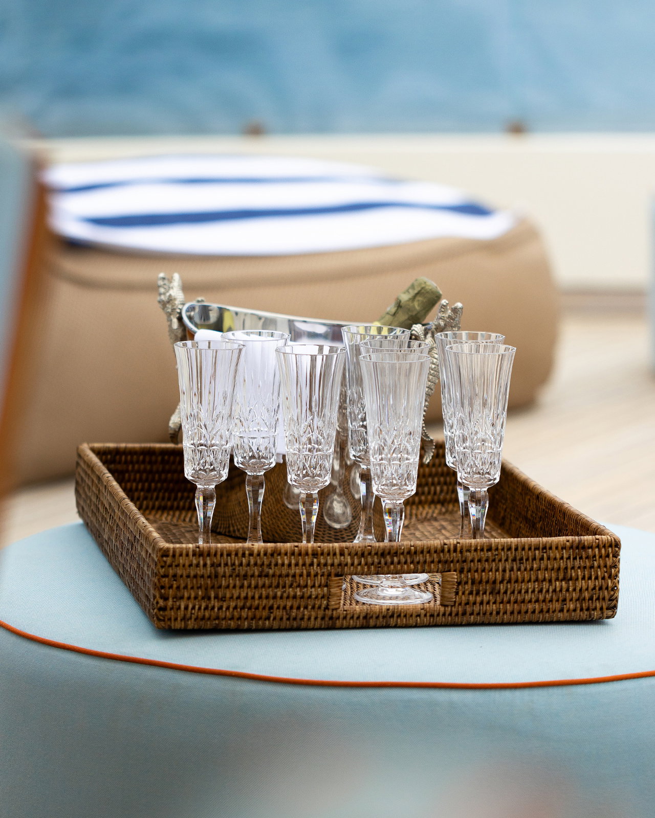 Caprice Champagnerglas Acryl 6er-Pack