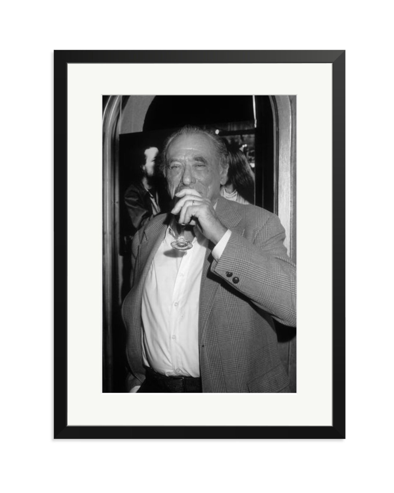 Charles Bukowski Portrait Black / XL