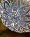 Lux Aurelia Bauble silver/clear glass