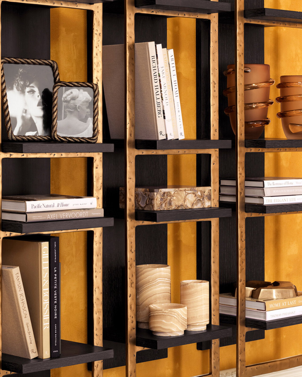 Leonidas yellow tealight holders set of 3